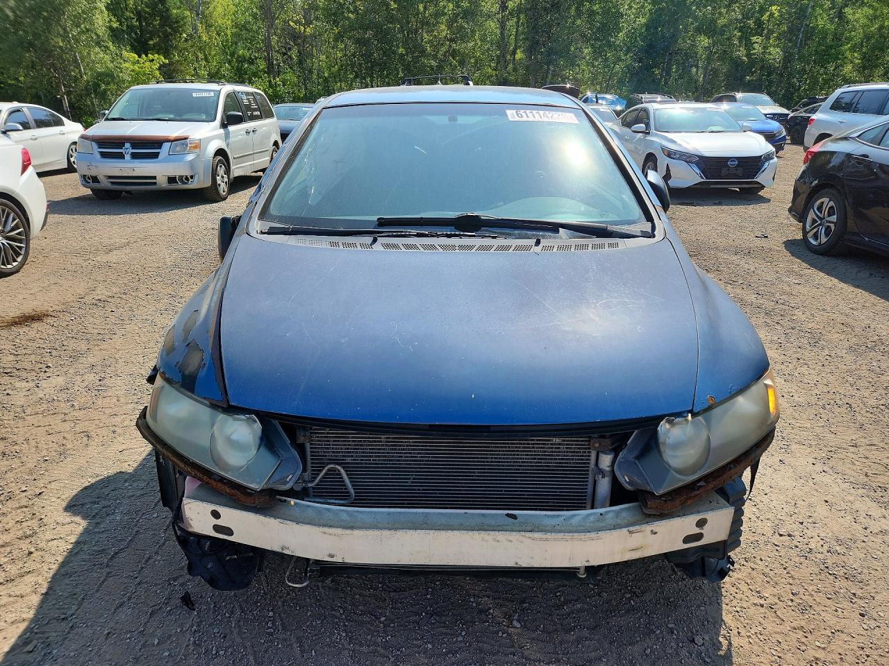 2008 Honda Civic Dx-g Синий vin: 2HGFA16448H011258