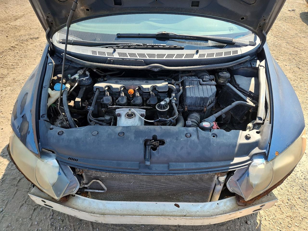 2008 Honda Civic Dx-g Синий vin: 2HGFA16448H011258