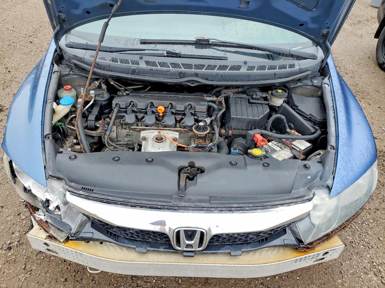 2009 Honda Civic Dx-g Синий vin: 2HGFA16449H029471