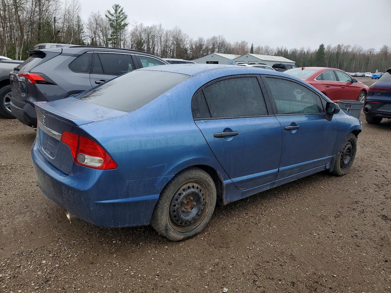 2009 Honda Civic Dx-g Синий vin: 2HGFA16449H029471