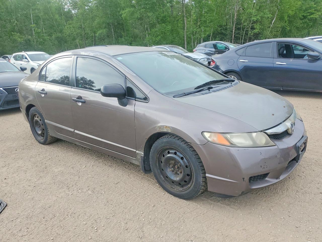2009 Honda Civic Dx-g Gray vin: 2HGFA16459H007706