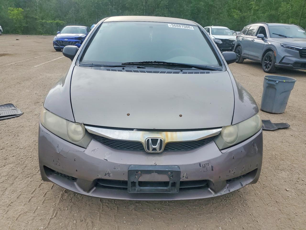 2009 Honda Civic Dx-g Gray vin: 2HGFA16459H007706