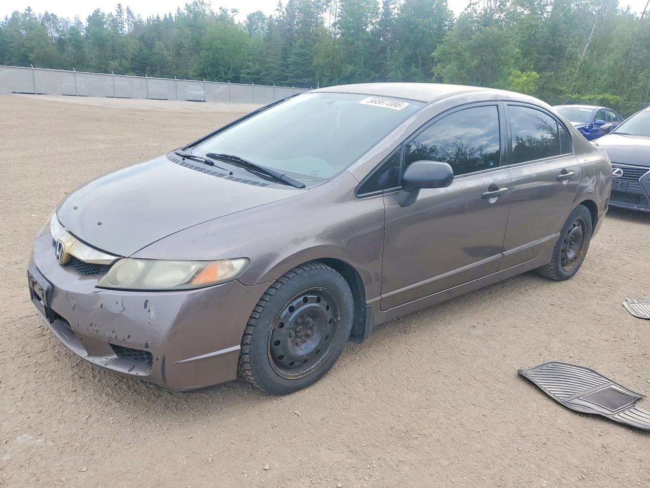 2009 Honda Civic Dx-g Gray vin: 2HGFA16459H007706