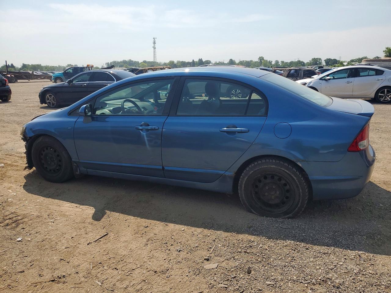 2009 Honda Civic Dx-g Синий vin: 2HGFA16469H001445