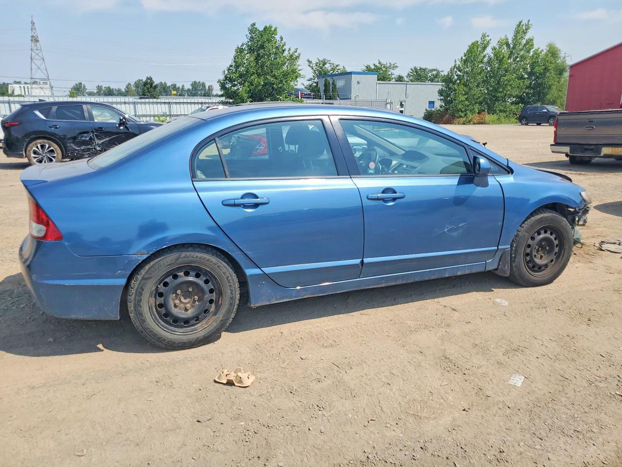2009 Honda Civic Dx-g Синий vin: 2HGFA16469H001445