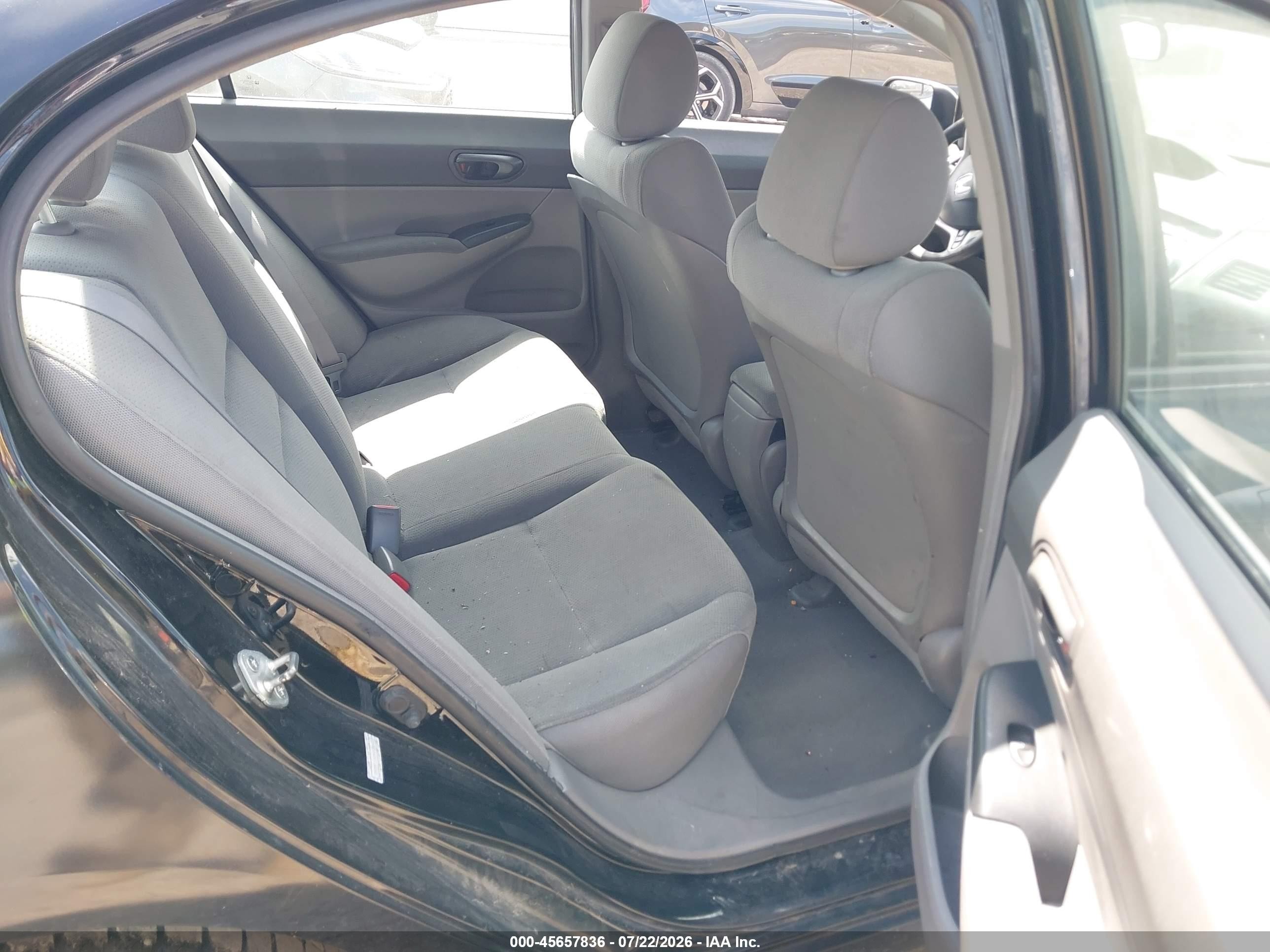 2009 Honda Civic Dx-g Черный vin: 2HGFA16469H033862