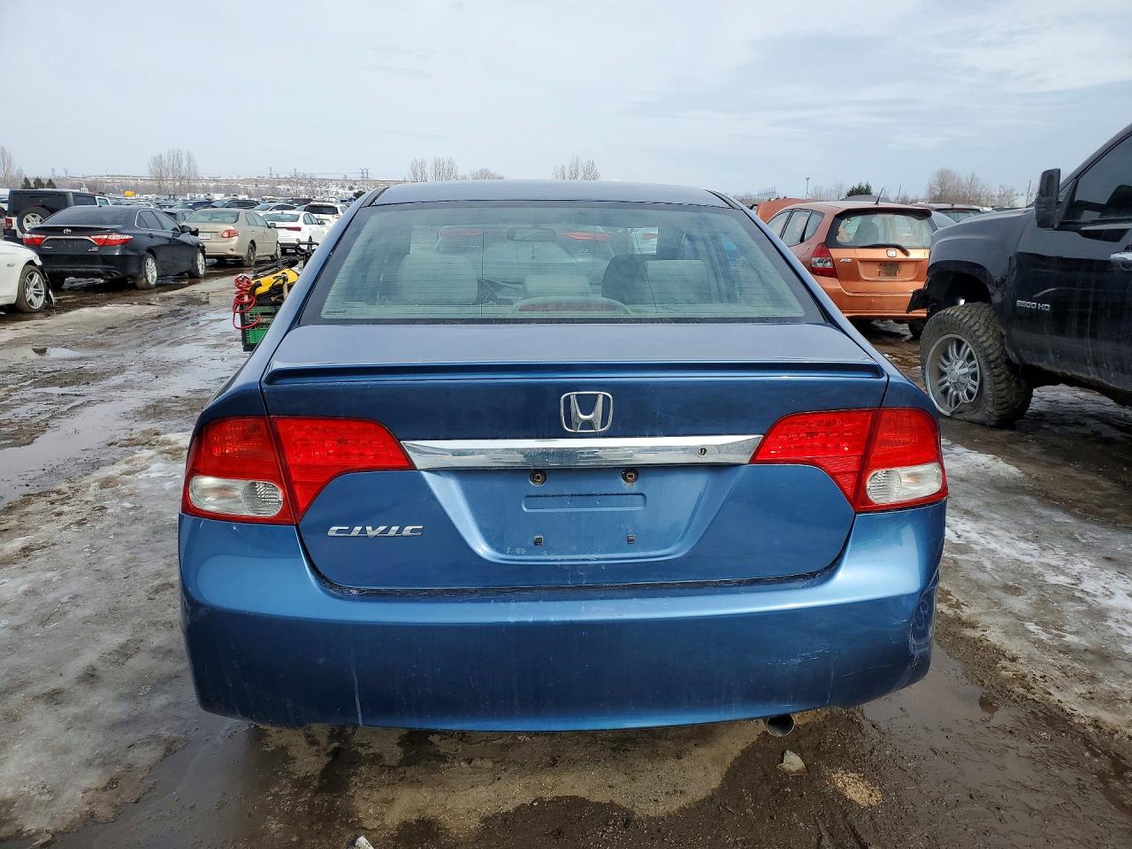 2009 Honda Civic Dx-g Blue vin: 2HGFA16469H114389