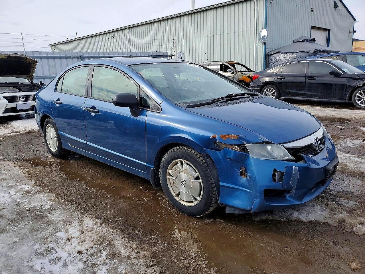 2009 Honda Civic Dx-g Blue vin: 2HGFA16469H114389
