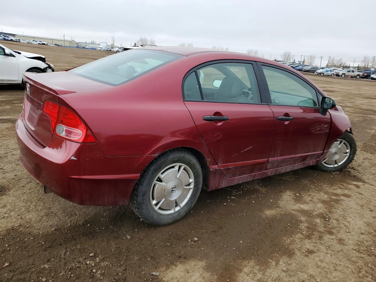2008 Honda Civic Dx-g Red vin: 2HGFA16478H003364