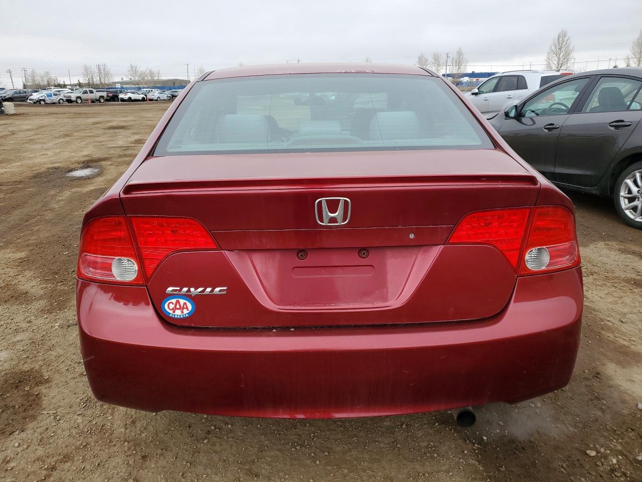 2008 Honda Civic Dx-g Red vin: 2HGFA16478H003364