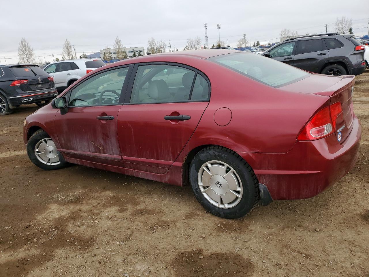 2008 Honda Civic Dx-g Red vin: 2HGFA16478H003364