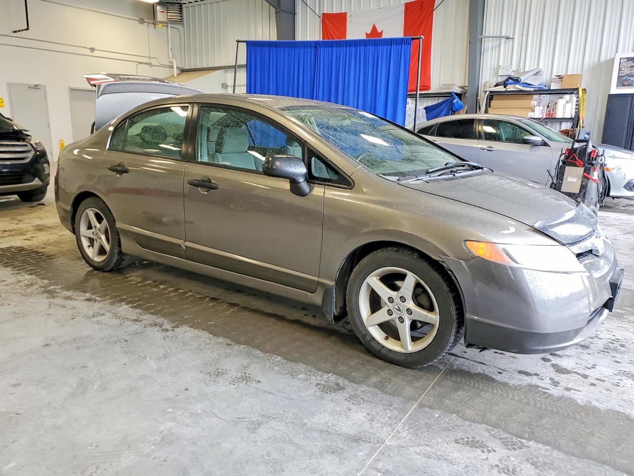 2008 Honda Civic Dx-g Gray vin: 2HGFA16478H116036