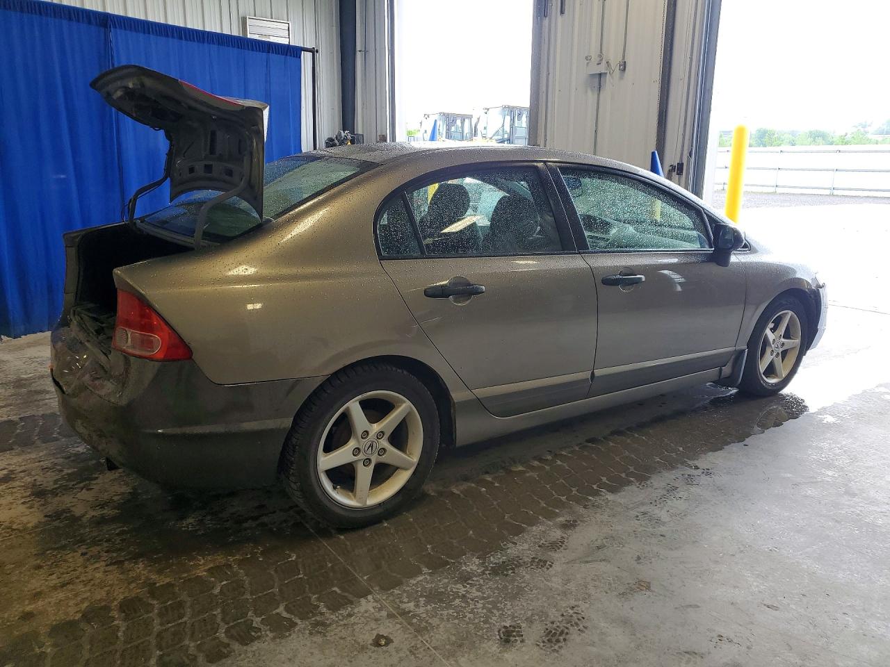 2008 Honda Civic Dx-g Gray vin: 2HGFA16478H116036