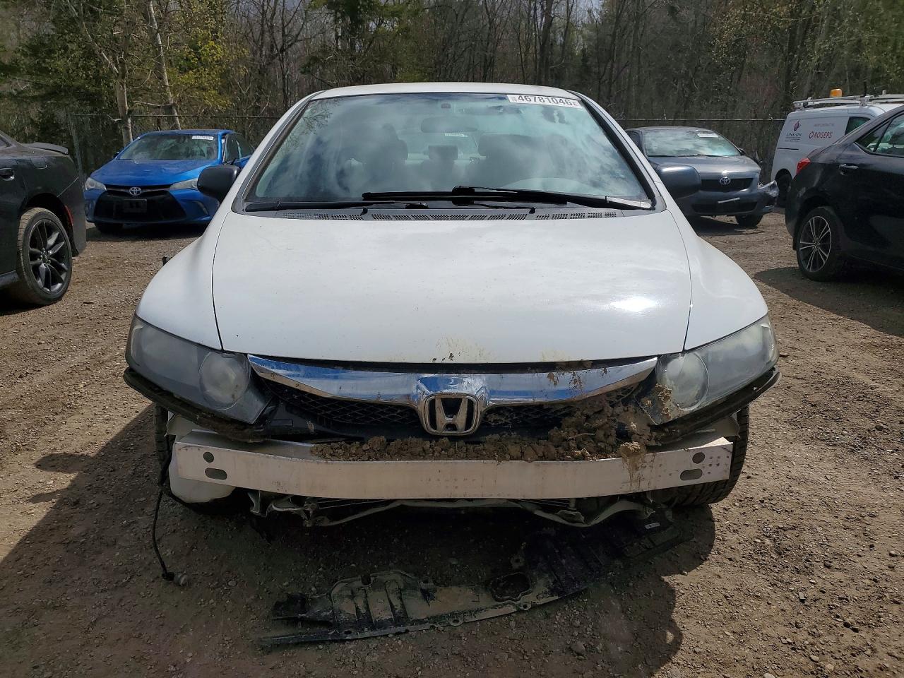 2009 Honda Civic Dx-g White vin: 2HGFA16479H031473