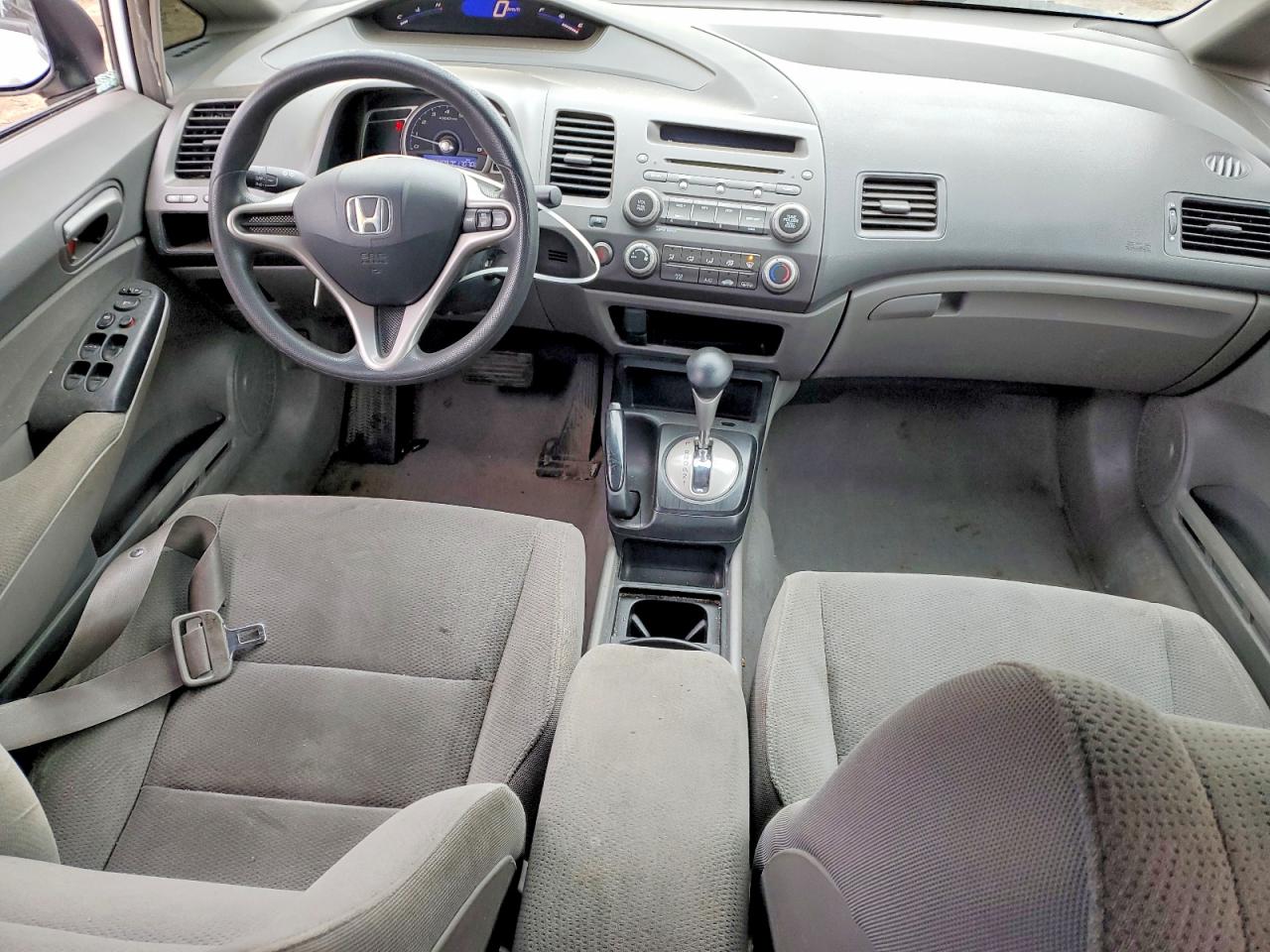 2009 Honda Civic Dx-g 4dr White vin: 2HGFA16479H102901
