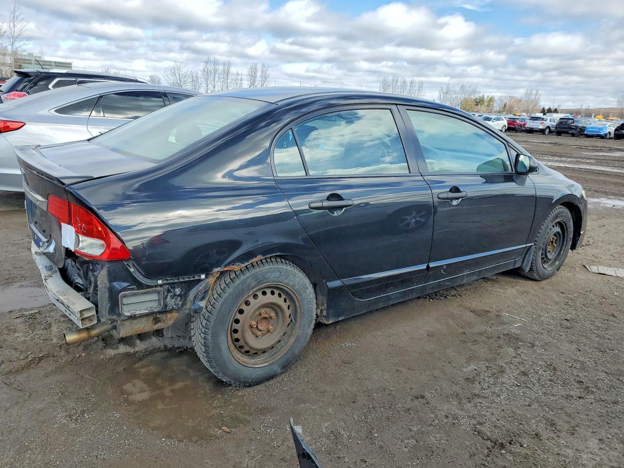 2009 Honda Civic Dx-g Черный vin: 2HGFA16489H100901