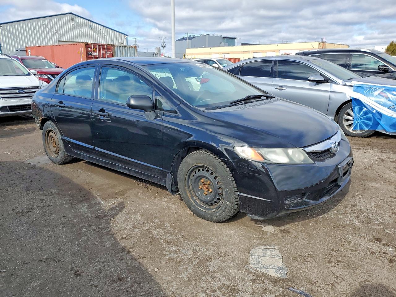 2009 Honda Civic Dx-g Черный vin: 2HGFA16489H100901