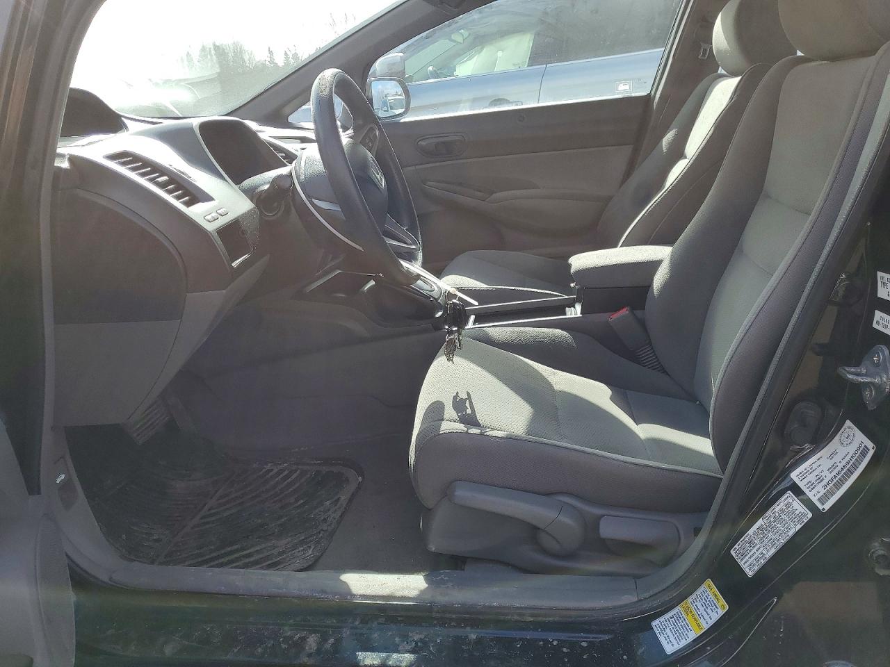 2009 Honda Civic Dx-g Черный vin: 2HGFA16489H100901