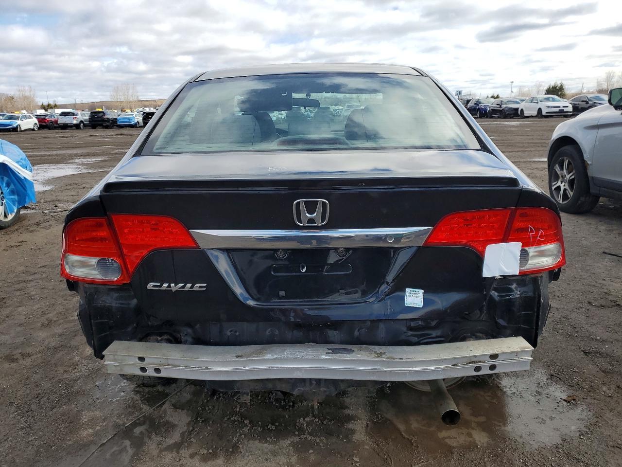 2009 Honda Civic Dx-g Черный vin: 2HGFA16489H100901
