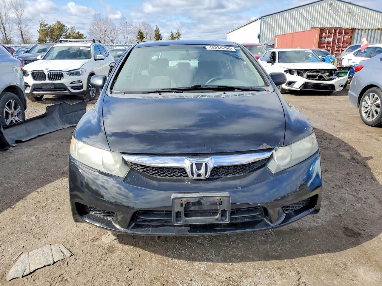 2009 Honda Civic Dx-g Черный vin: 2HGFA16489H100901