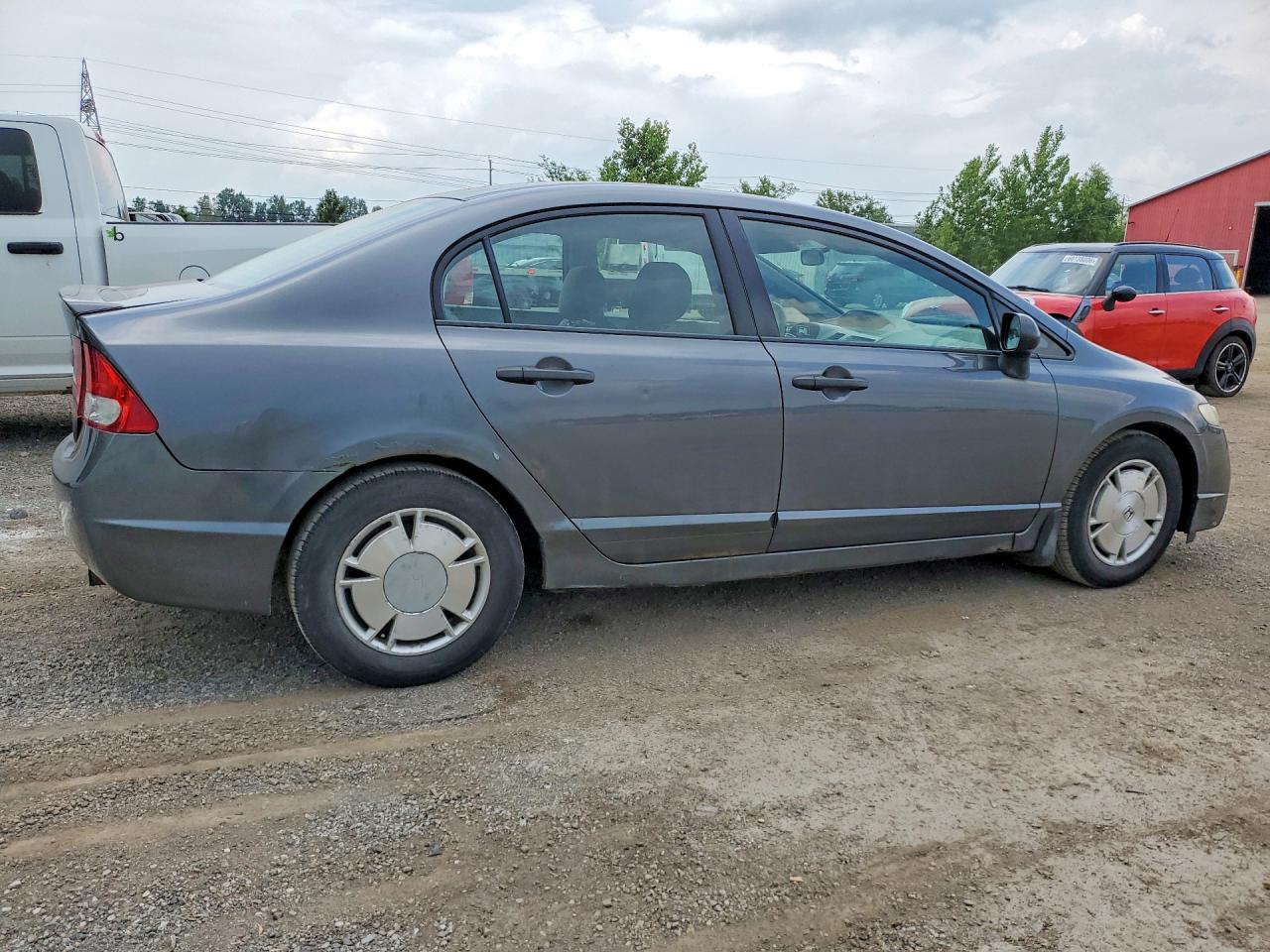 2009 Honda Civic Dx-g Gray vin: 2HGFA16489H111672