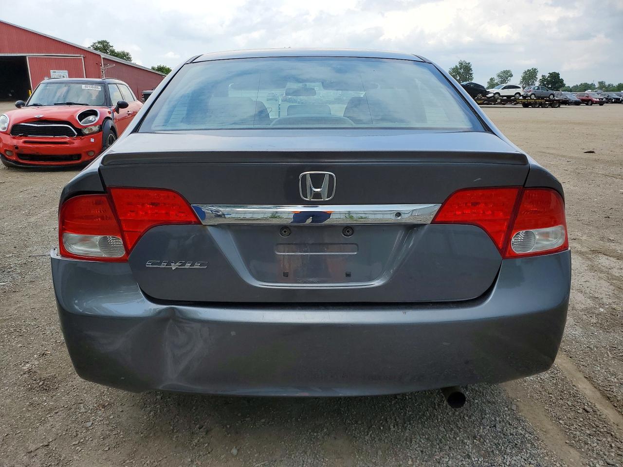 2009 Honda Civic Dx-g Gray vin: 2HGFA16489H111672