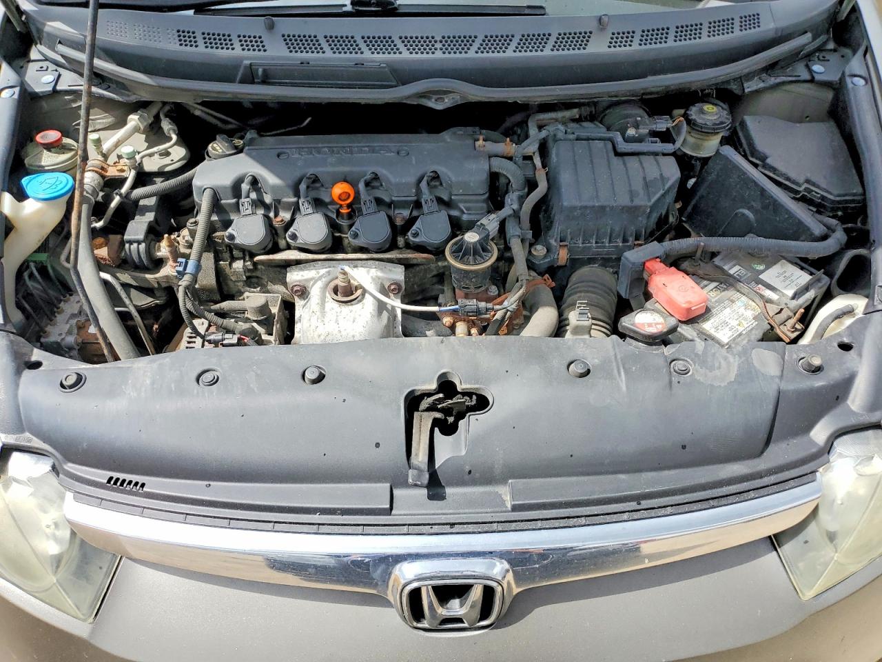 2008 Honda Civic 1.3 Dx Gray vin: 2HGFA16498H001194