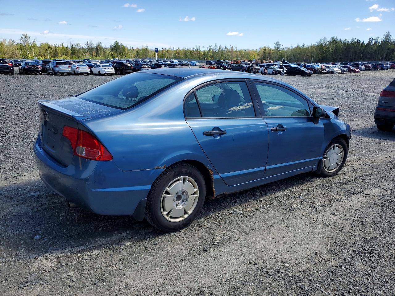 2008 Honda Civic Dx-g Blue vin: 2HGFA16498H021588
