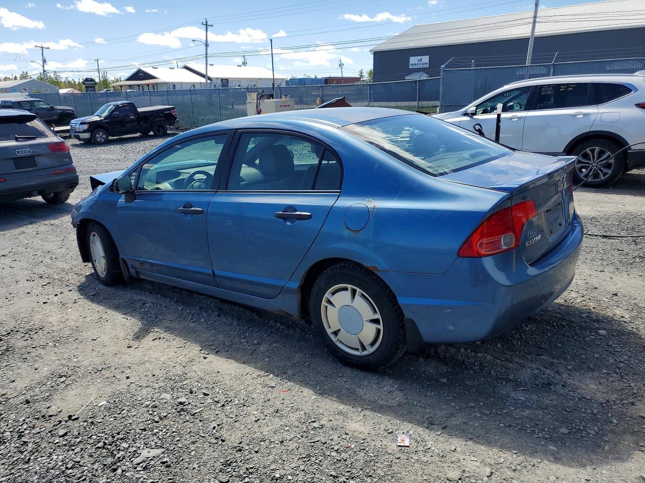 2008 Honda Civic Dx-g Blue vin: 2HGFA16498H021588