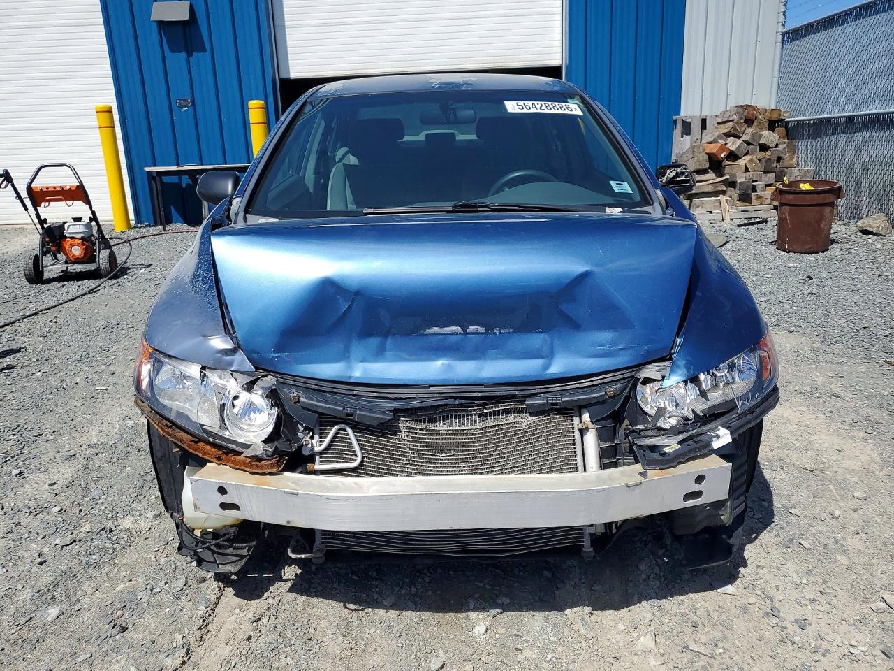 2008 Honda Civic Dx-g Blue vin: 2HGFA16498H021588