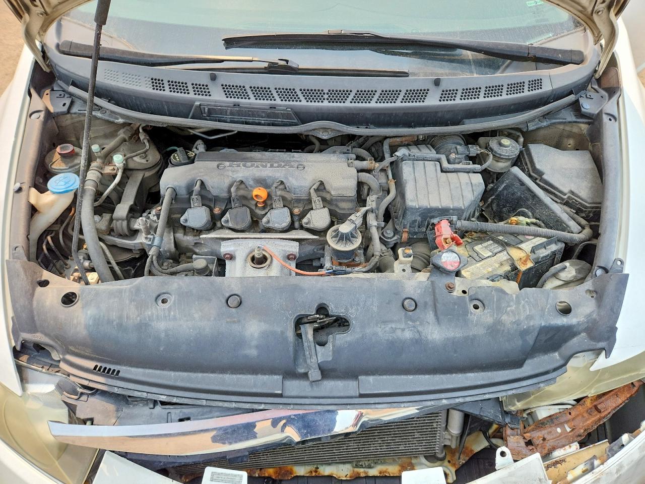 2009 Honda Civic Dx-g Белый vin: 2HGFA16499H002704