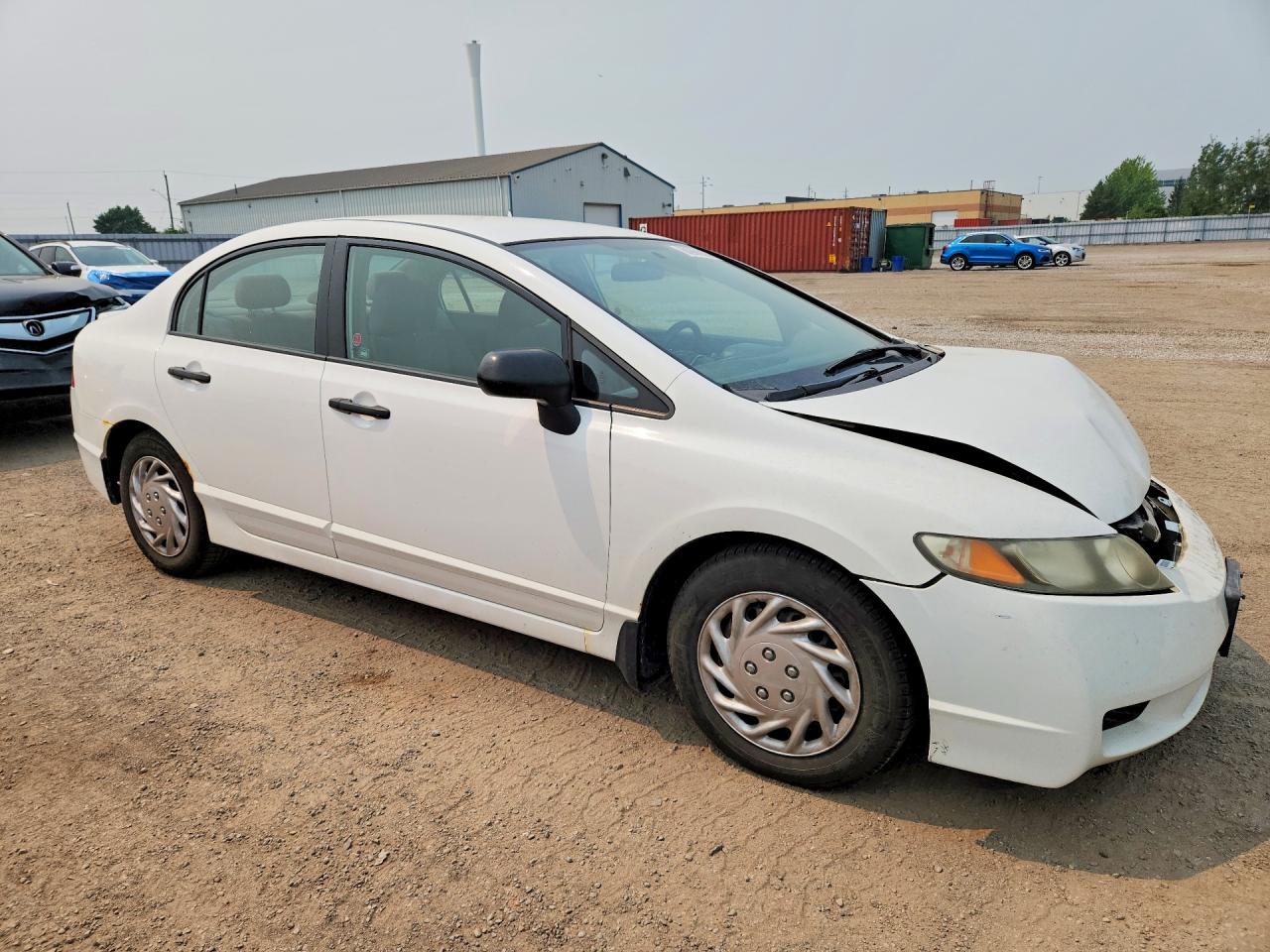 2009 Honda Civic Dx-g Белый vin: 2HGFA16499H002704