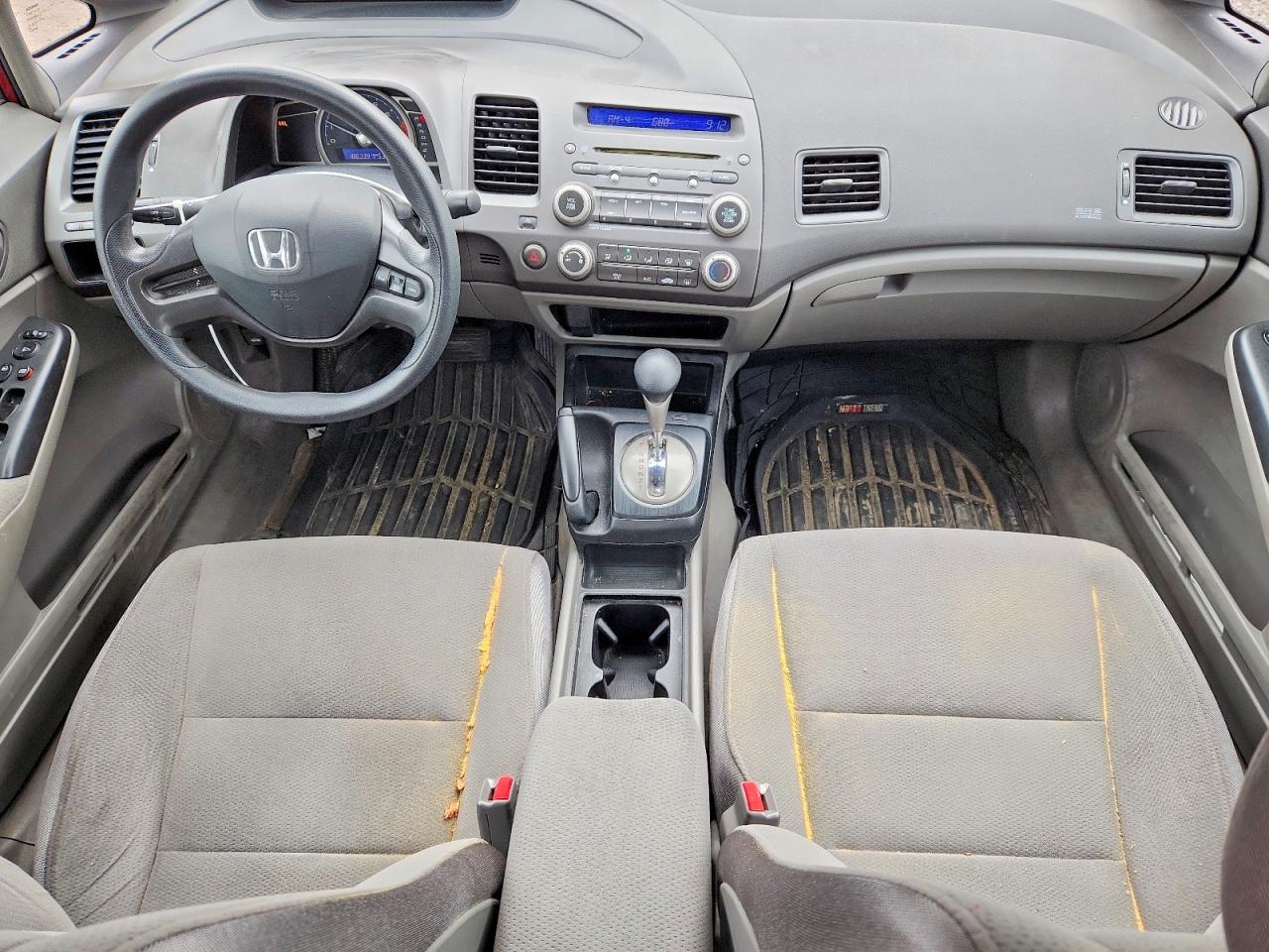 2008 Honda Civic Dx-g Бордовый vin: 2HGFA164X8H025441