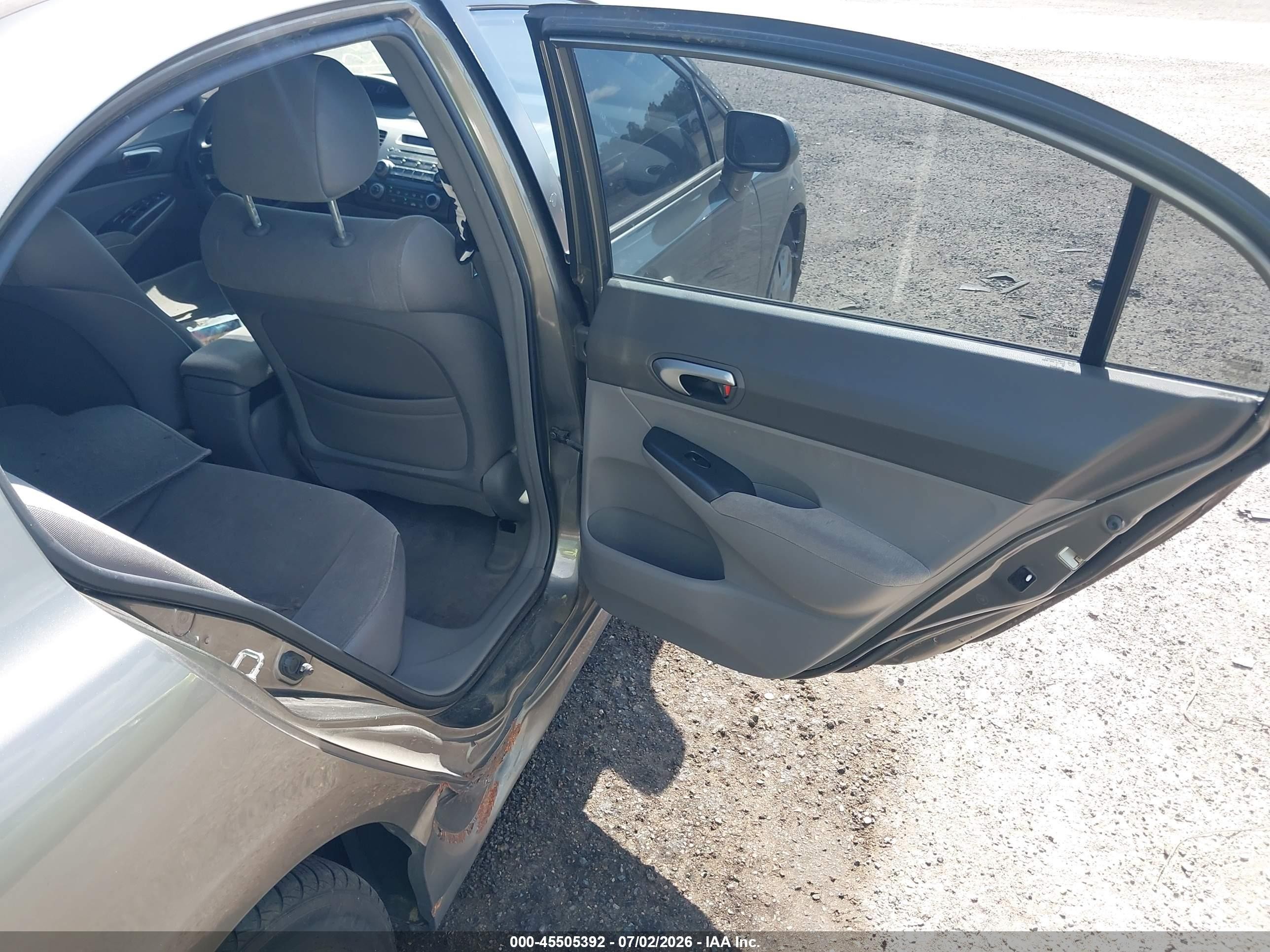 2006 Honda Civic Lx Коричневый vin: 2HGFA16506H503257