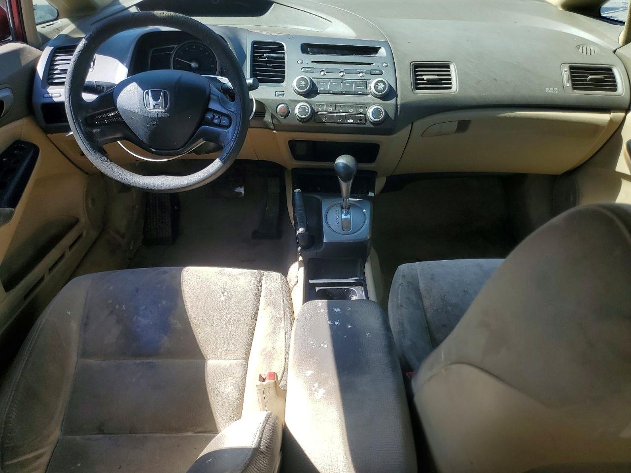 2006 Honda Civic Lx Burgundy vin: 2HGFA16506H511570