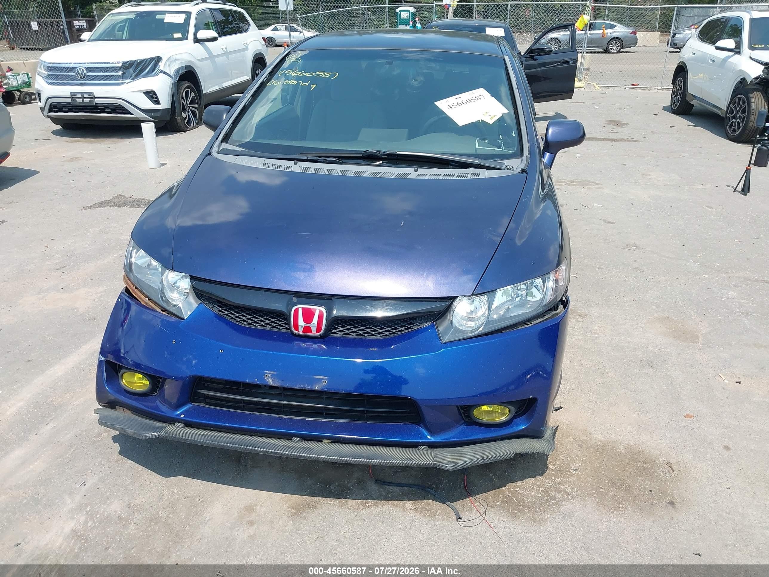 2006 Honda Civic Lx Синий vin: 2HGFA16506H518907