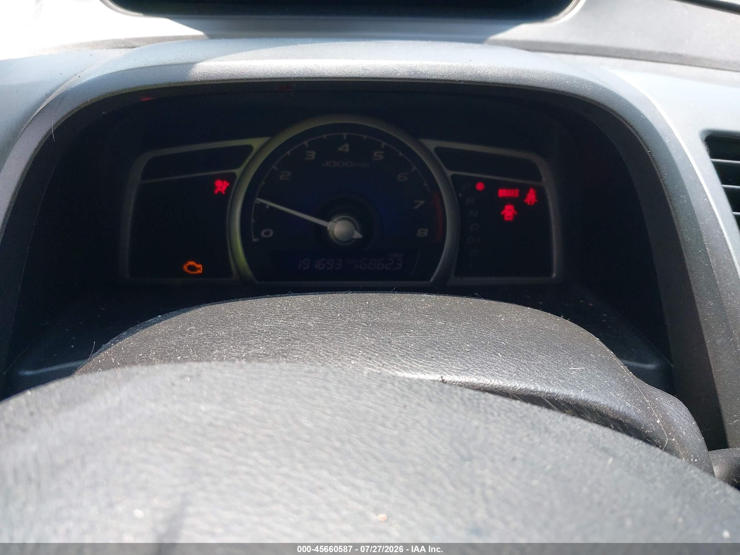 2006 Honda Civic Lx Синий vin: 2HGFA16506H518907