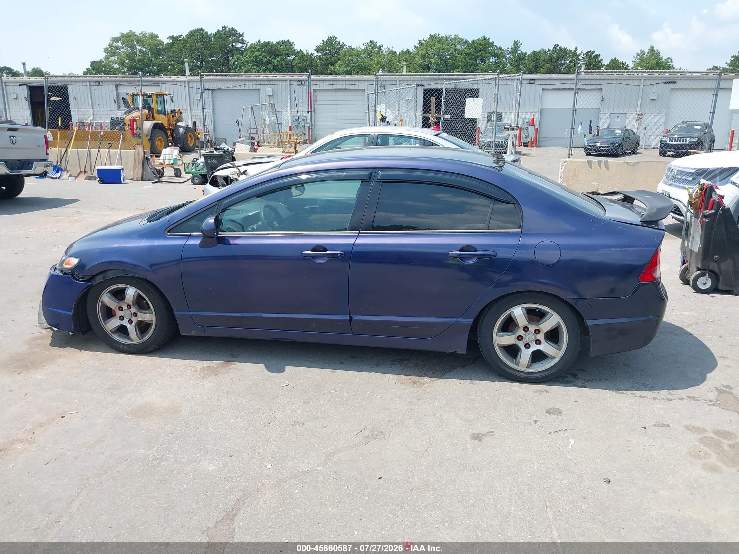 2006 Honda Civic Lx Синий vin: 2HGFA16506H518907