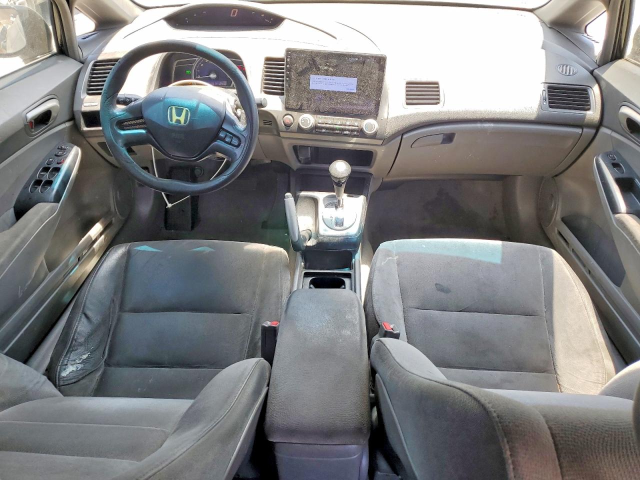 2007 Honda Civic Lx Black vin: 2HGFA16507H309166