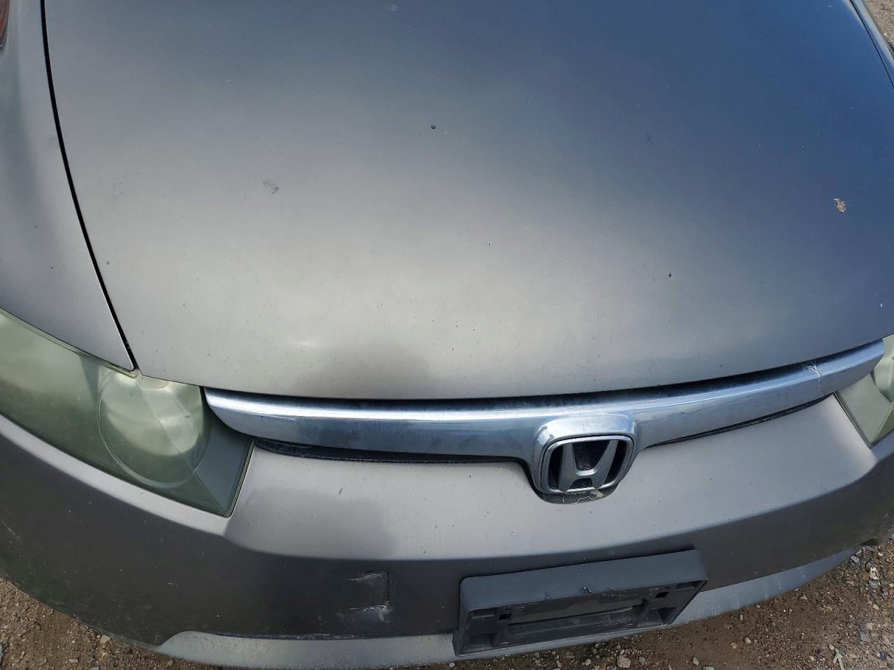 2007 Honda Civic Lx Серый vin: 2HGFA16507H309247