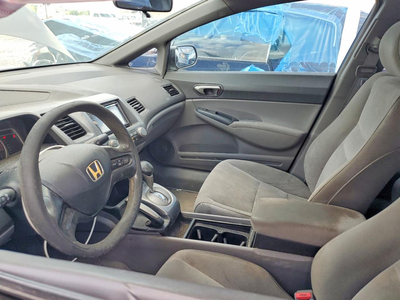 2007 Honda Civic Lx Серый vin: 2HGFA16507H309247