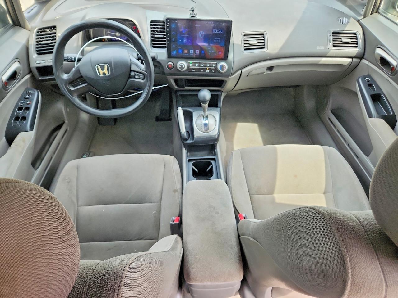 2007 Honda Civic Lx Gray vin: 2HGFA16507H316618