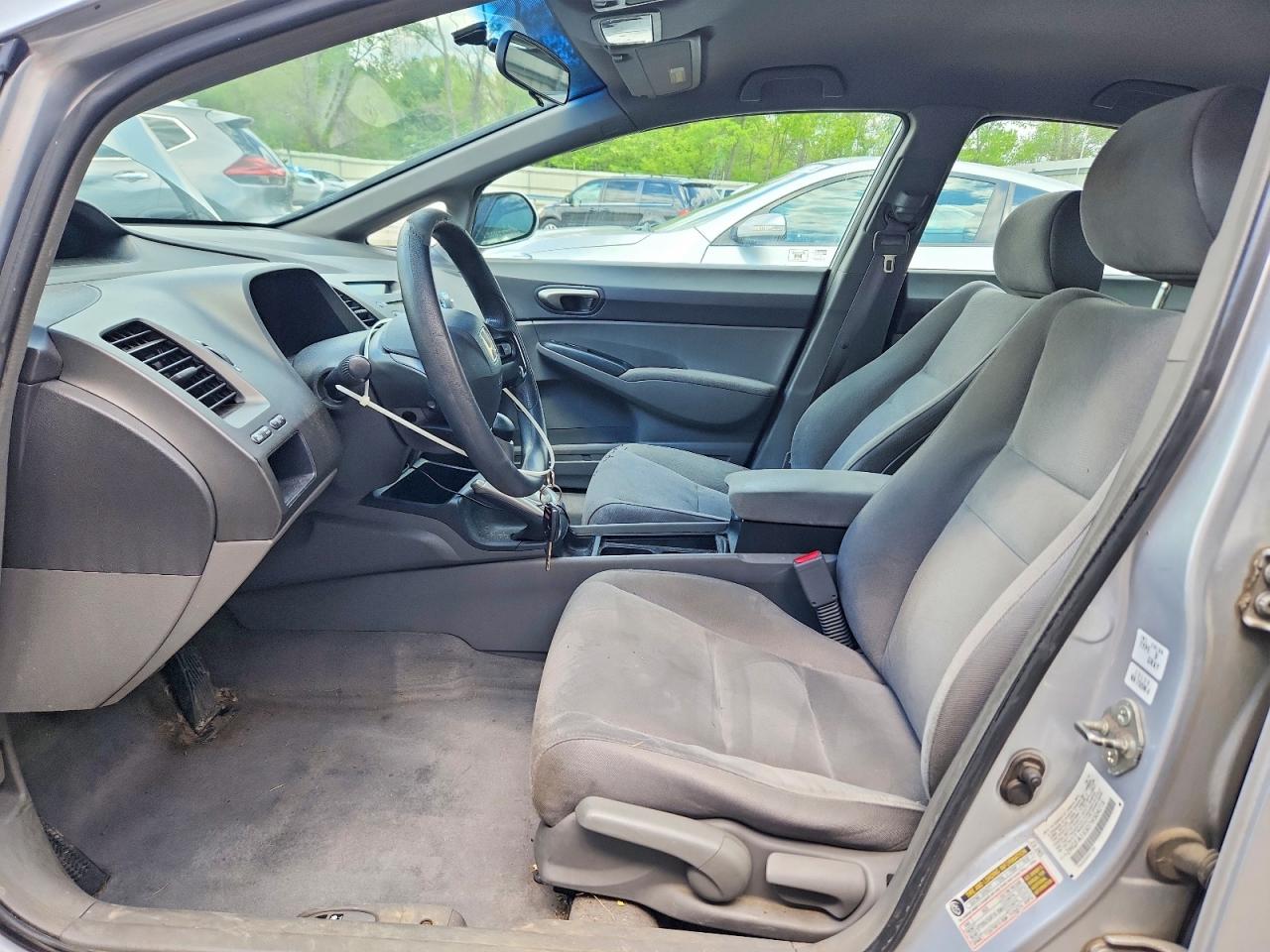 2007 Honda Civic Lx Silver vin: 2HGFA16507H504216