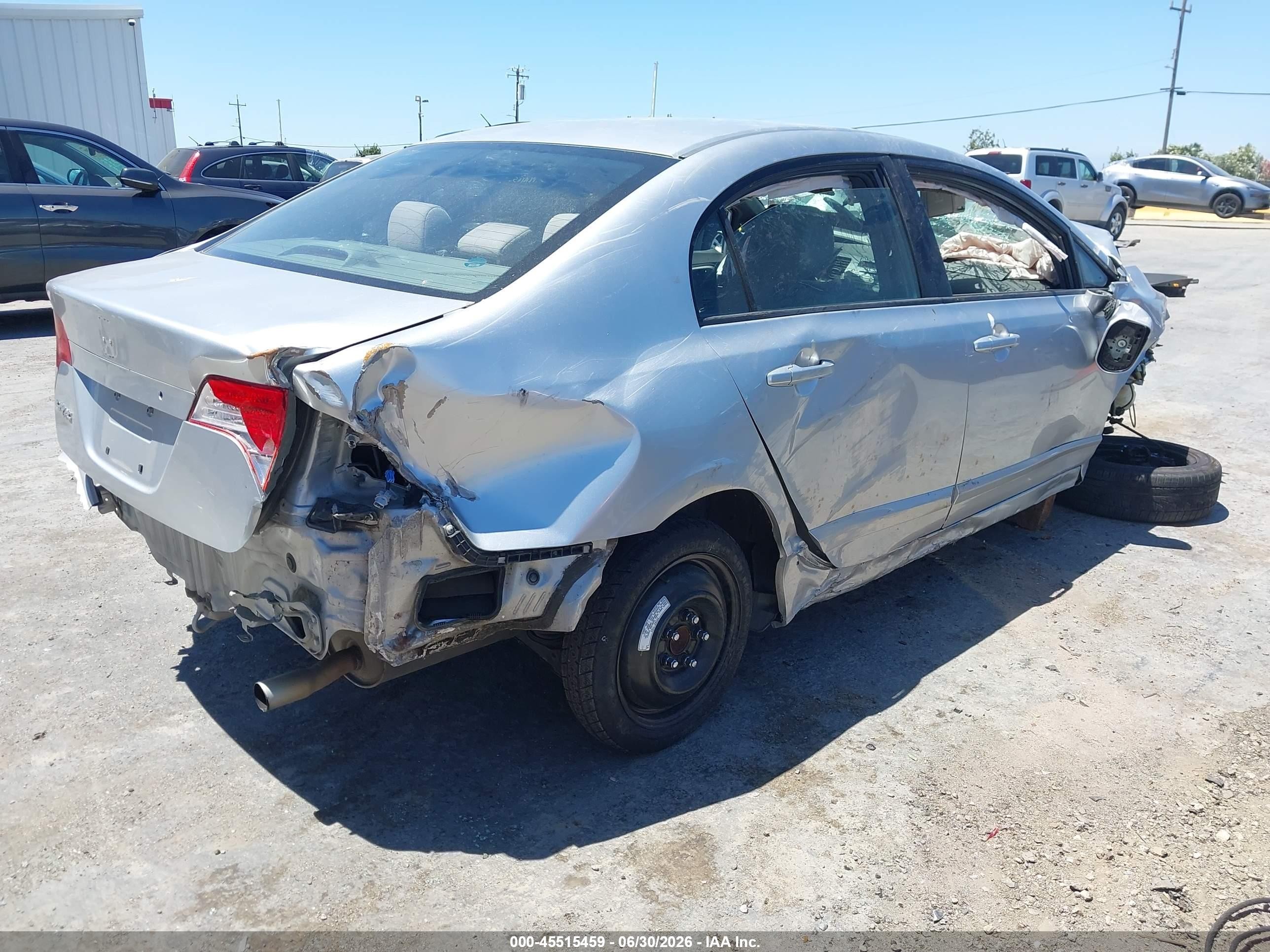 2008 Honda Civic Lx Silver vin: 2HGFA16508H302168