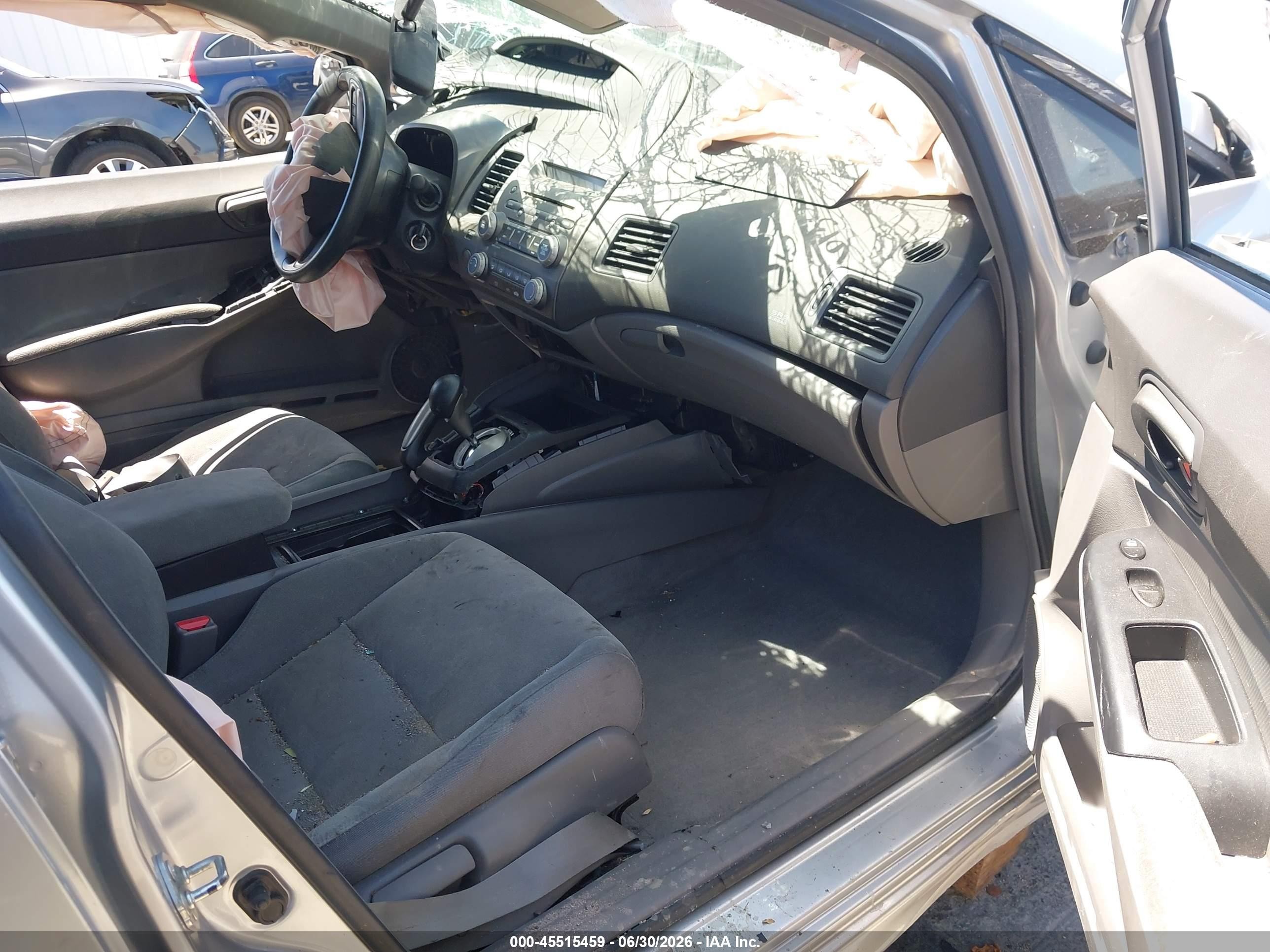 2008 Honda Civic Lx Silver vin: 2HGFA16508H302168