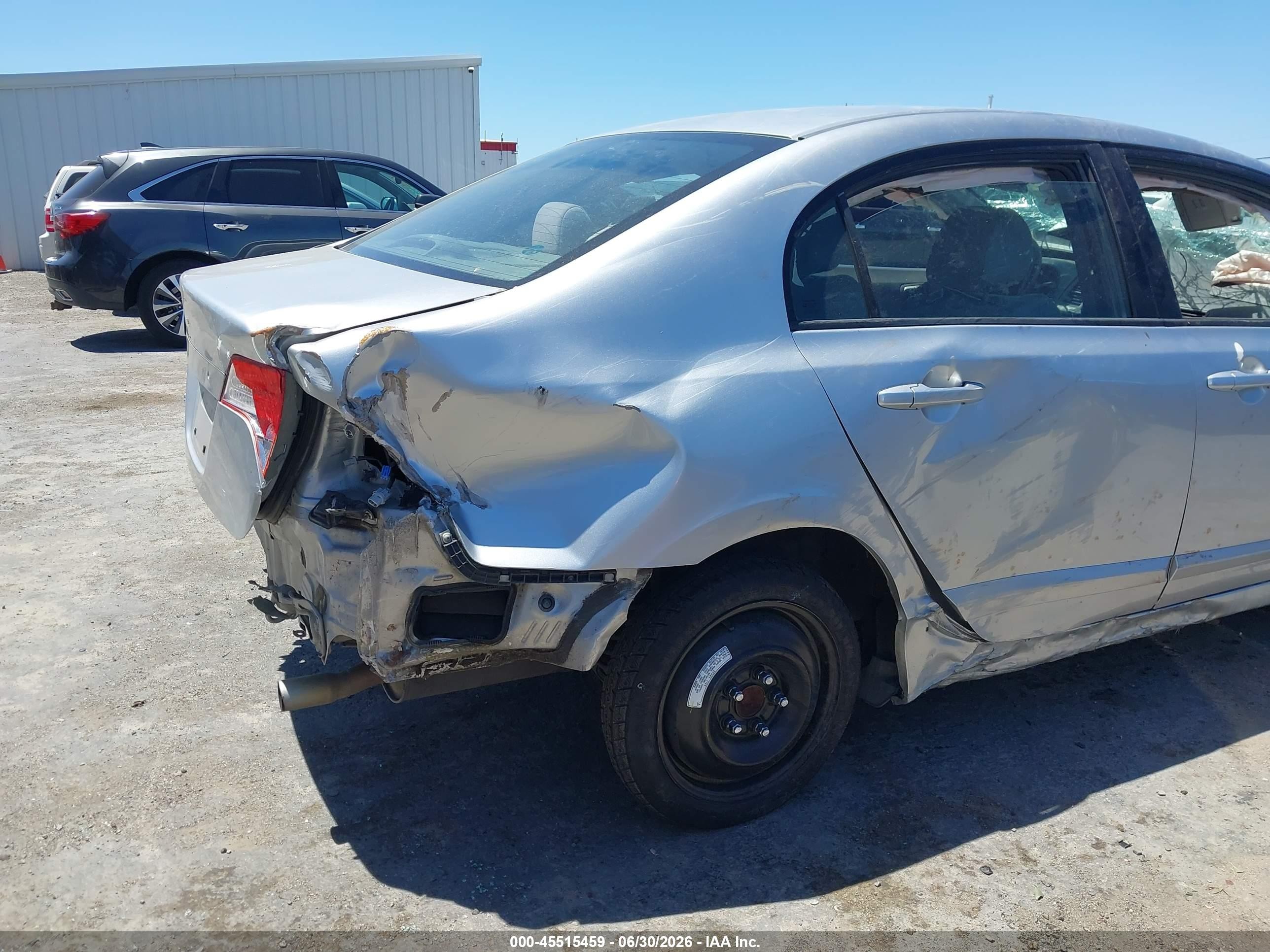 2008 Honda Civic Lx Silver vin: 2HGFA16508H302168