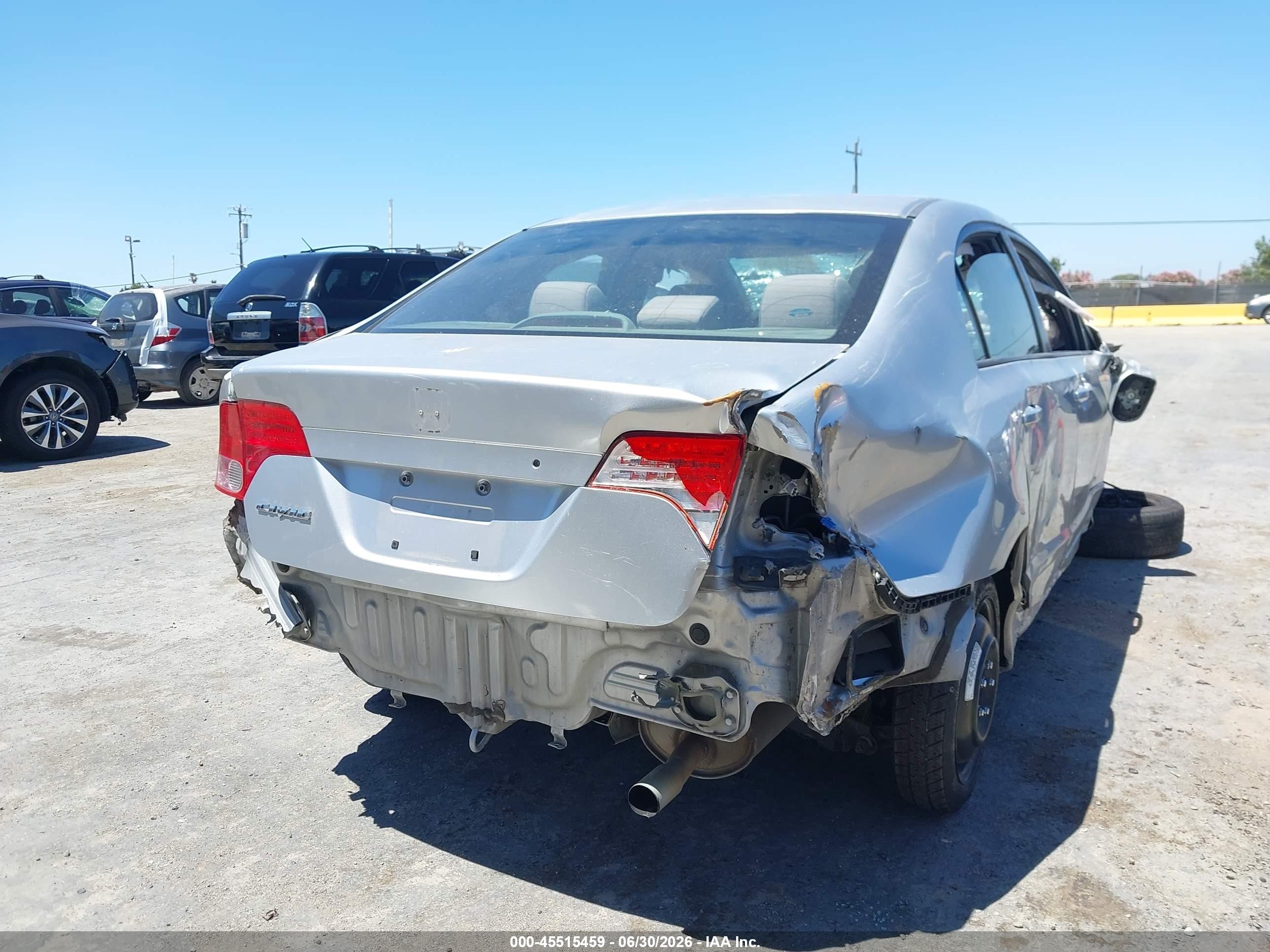 2008 Honda Civic Lx Silver vin: 2HGFA16508H302168