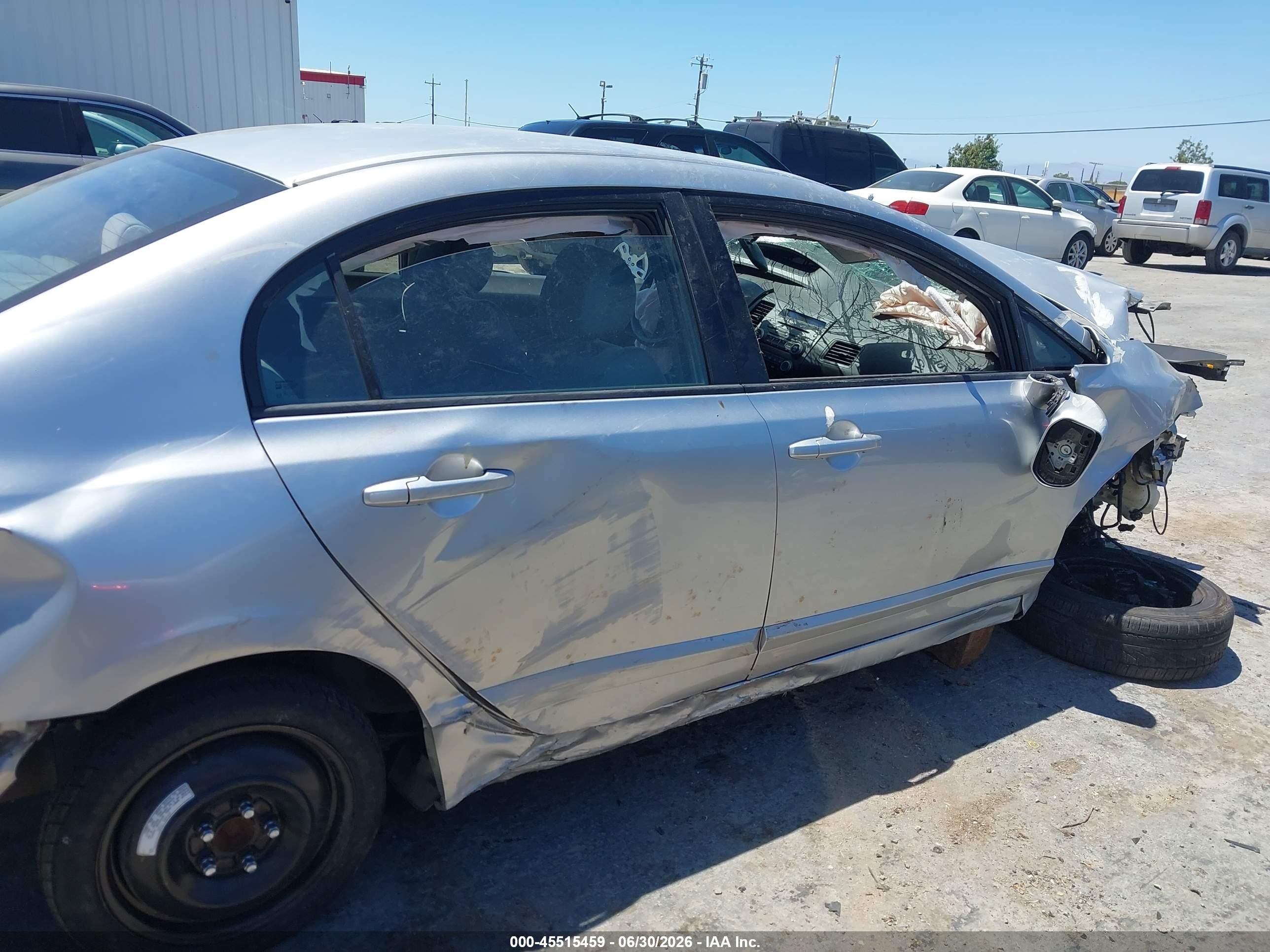 2008 Honda Civic Lx Silver vin: 2HGFA16508H302168
