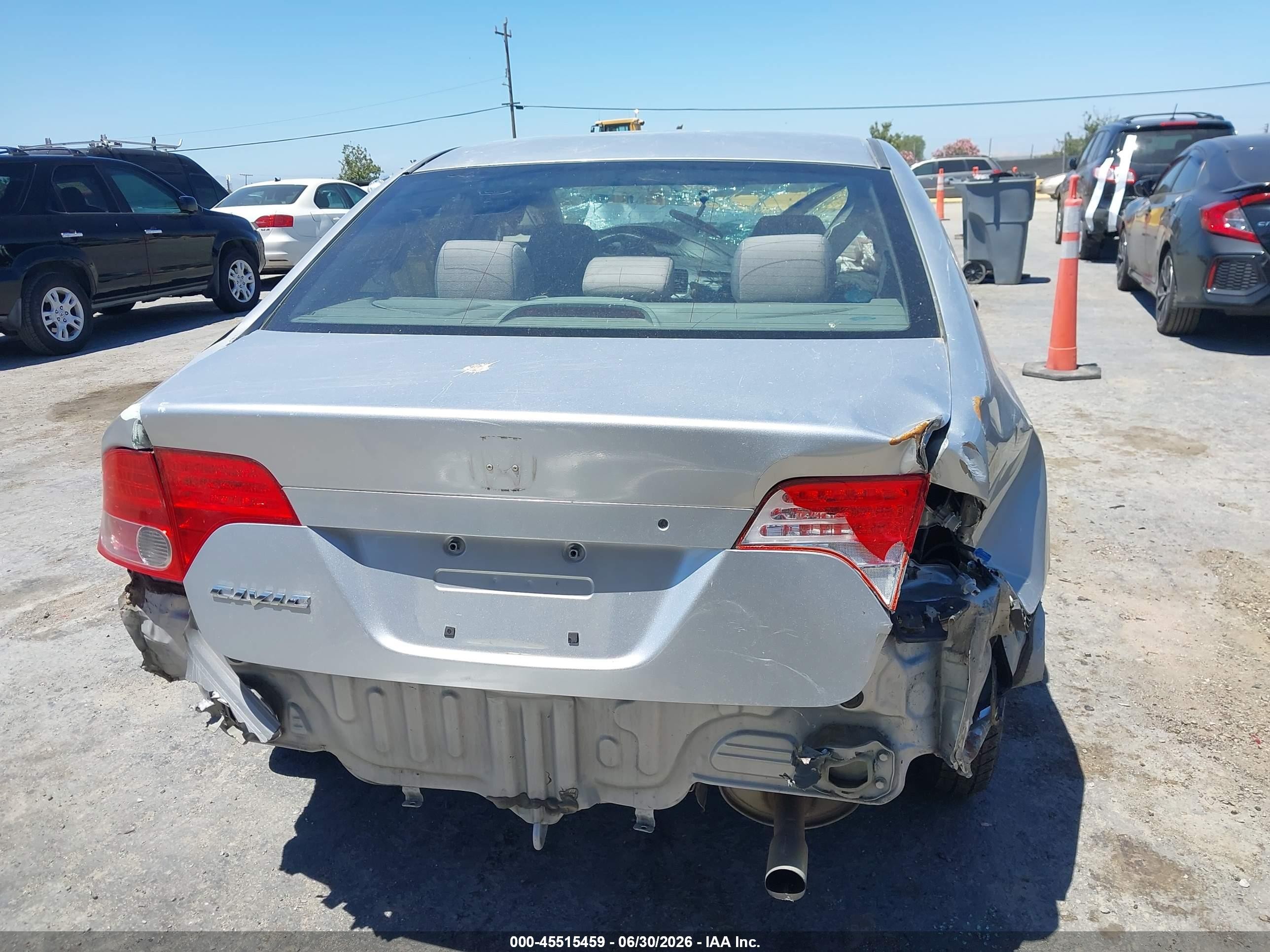 2008 Honda Civic Lx Silver vin: 2HGFA16508H302168