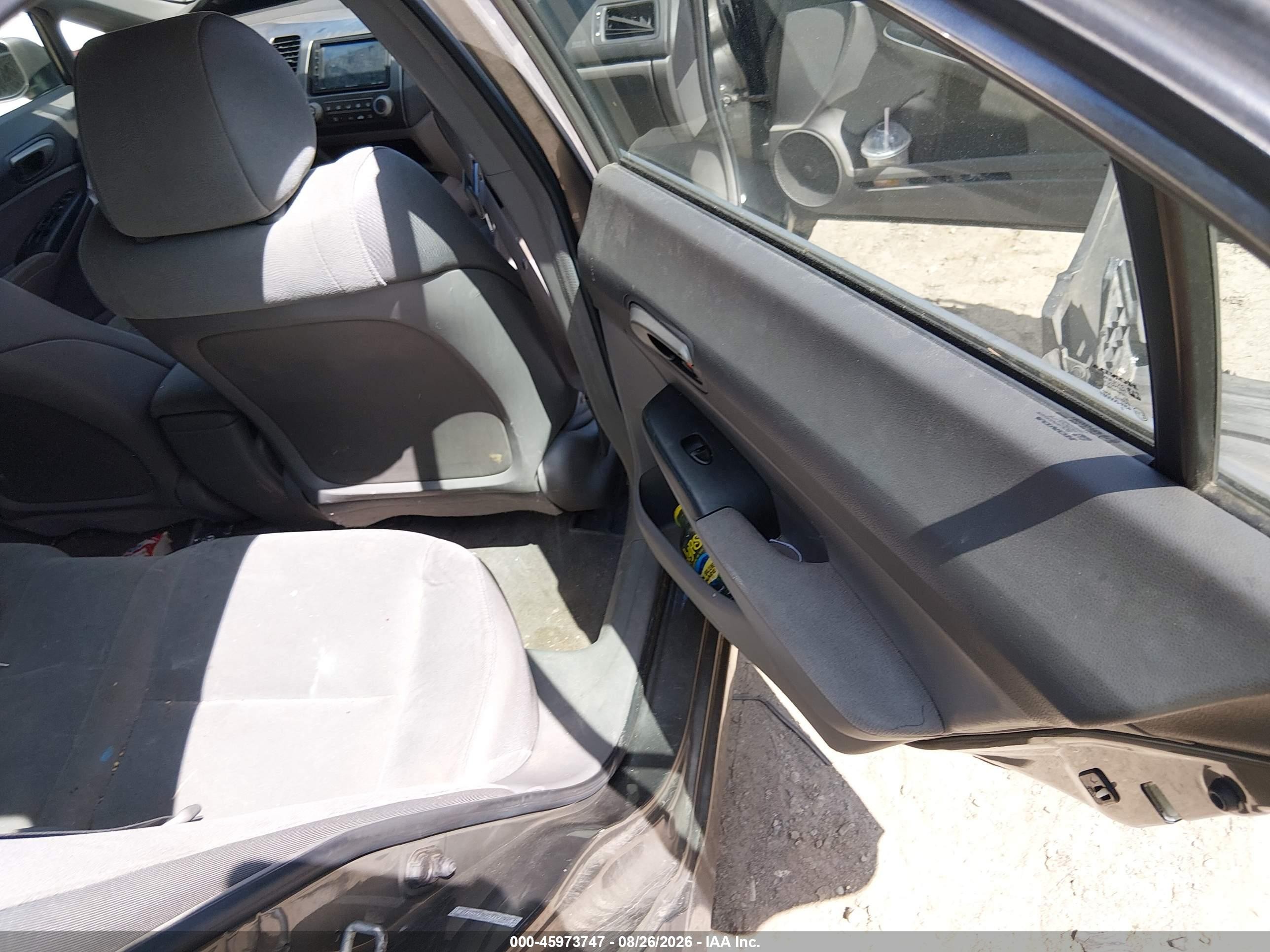 2008 Honda Civic Lx Beige vin: 2HGFA16508H322713